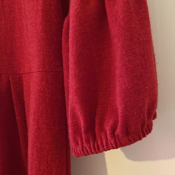 Maroon Knit Dress - Picture 5 of 8